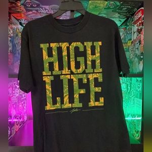 JSLV High Life Black Tee Medium **